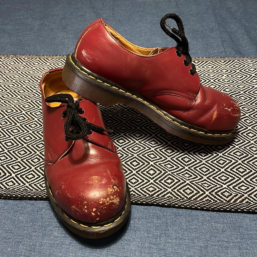 Very Rare Vintage Red Dr. Martens!